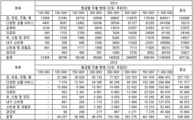 인도네시아 월급별 지출 행태.png