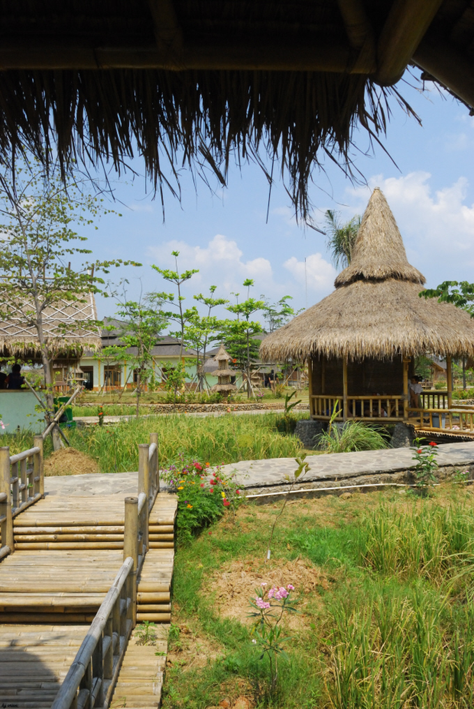 바람시원한 장소에서 밥도 먹고