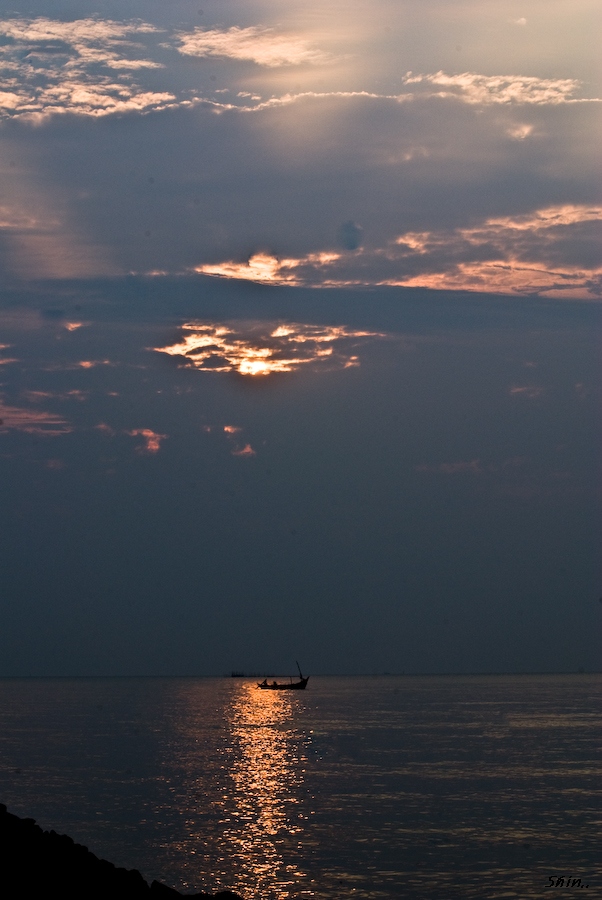 드디어...찌레본 일출!