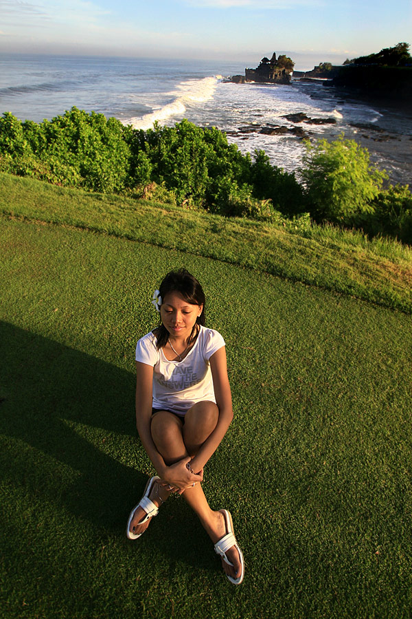 아침 식사전 산책 하면서